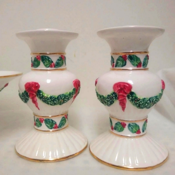 3pc Ceramic Christmas Set - Picture 4 of 7